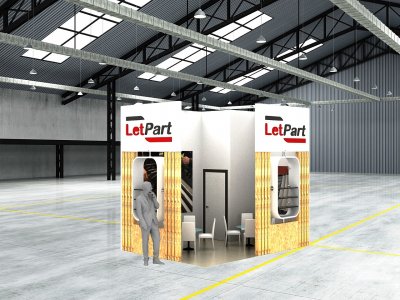 Ahşap Fuar Standı | Lepart Endüstriyel Paketleme